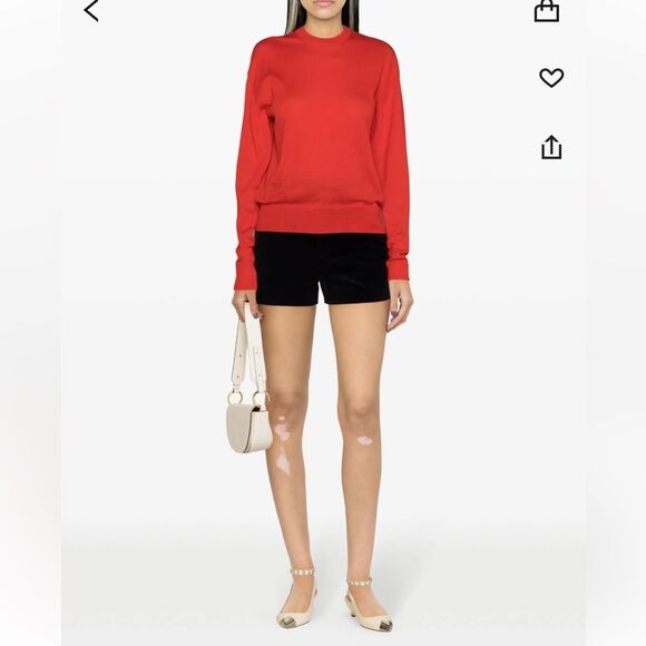 Zadig & Voltaire Emma cut-out-sleeves wool jumper Sweater NWT FLAWED - Picture 4 of 14